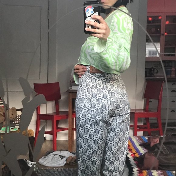 tach clothing floral denim - Picture 6 of 6